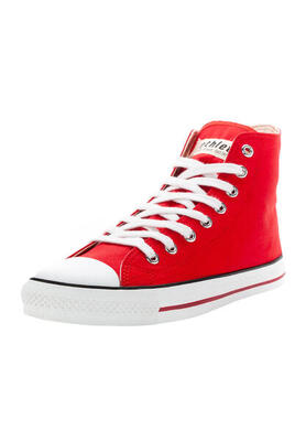 Canvas Sneaker White Cap Hi Cut grau atmungsaktiv
