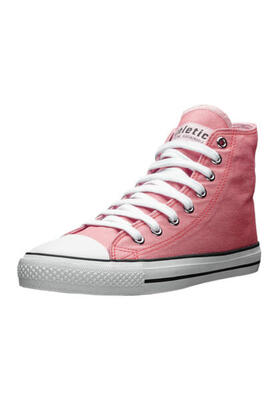 Canvas Sneaker White Cap Hi Cut grau atmungsaktiv