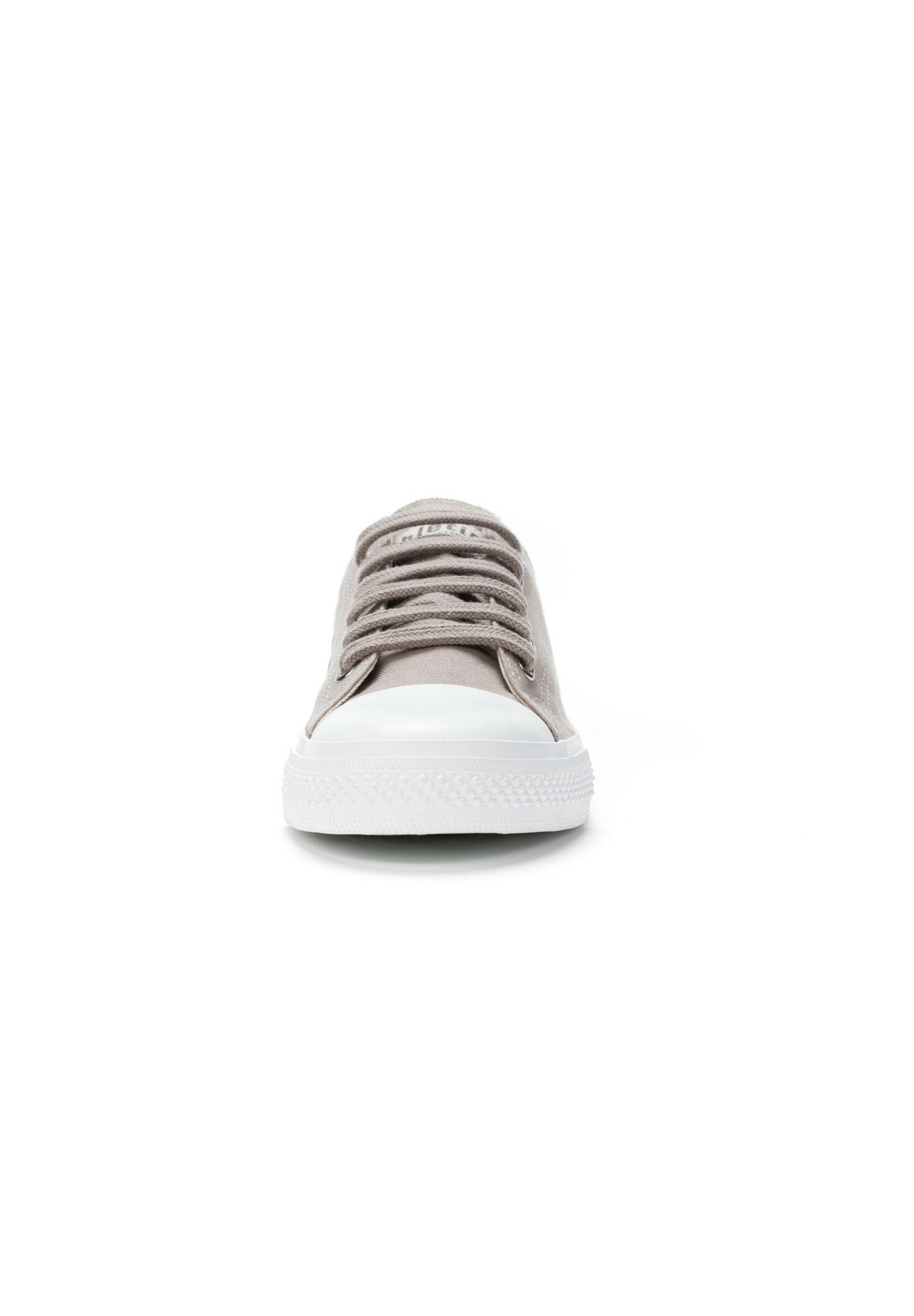 Sneaker Trainer White Cap Lo Cut hellbraun atmungsaktiv 3/5