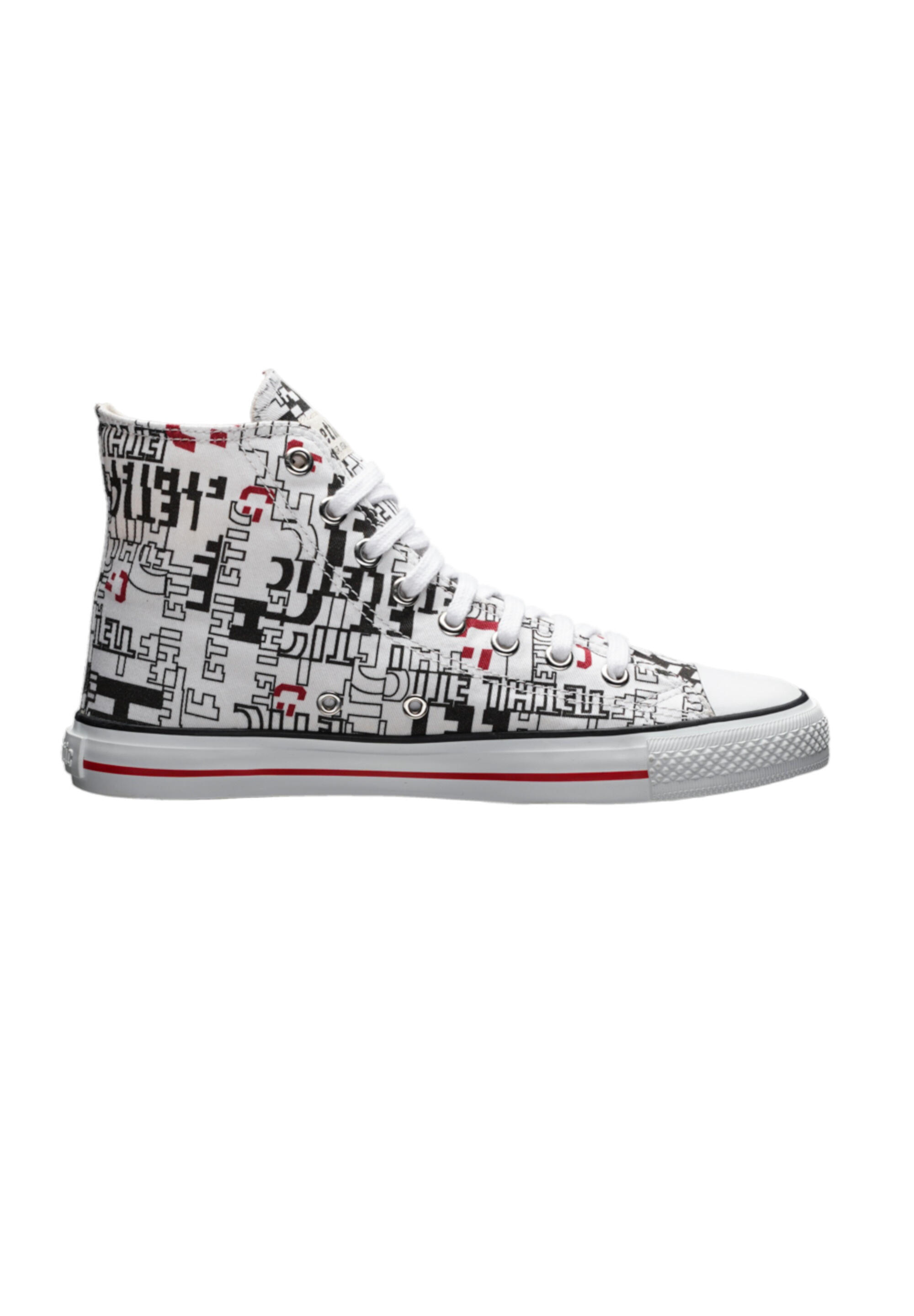 Canvas Sneaker White Cap Hi Cut white denim atmungsaktiv 3/5