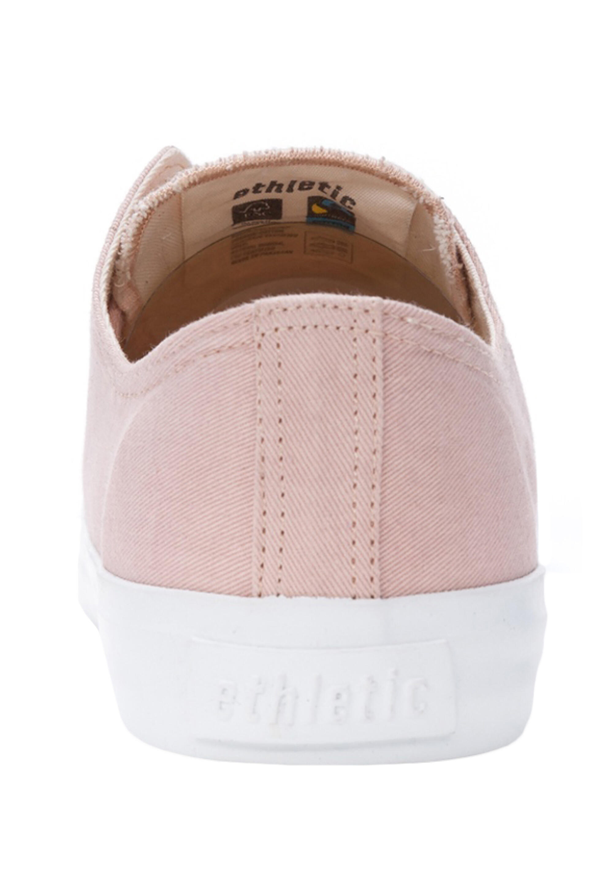 Sneaker Trainer White Cap Lo Cut rosa meliert atmungsaktiv 3/5