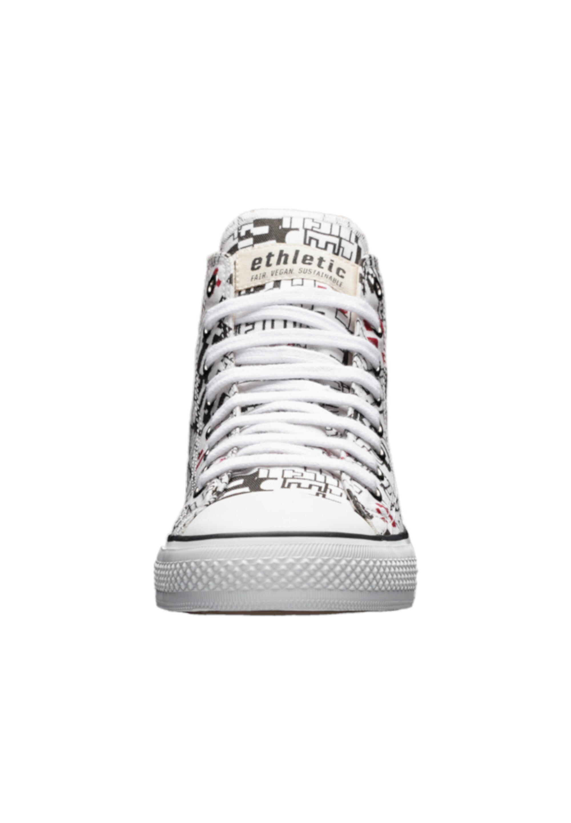 Canvas Sneaker White Cap Hi Cut white denim atmungsaktiv 4/5