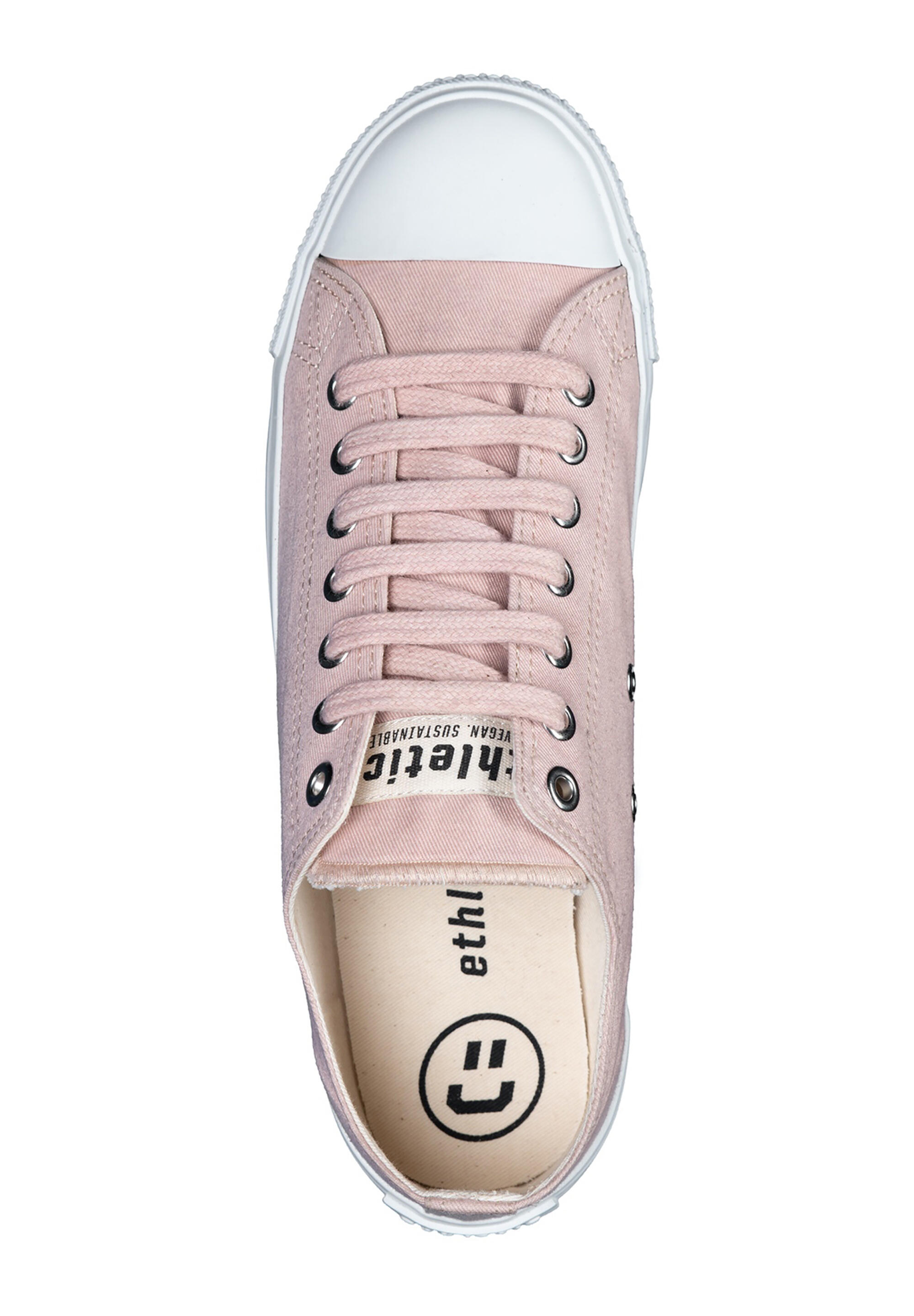 Sneaker Trainer White Cap Lo Cut rosa meliert atmungsaktiv 5/5