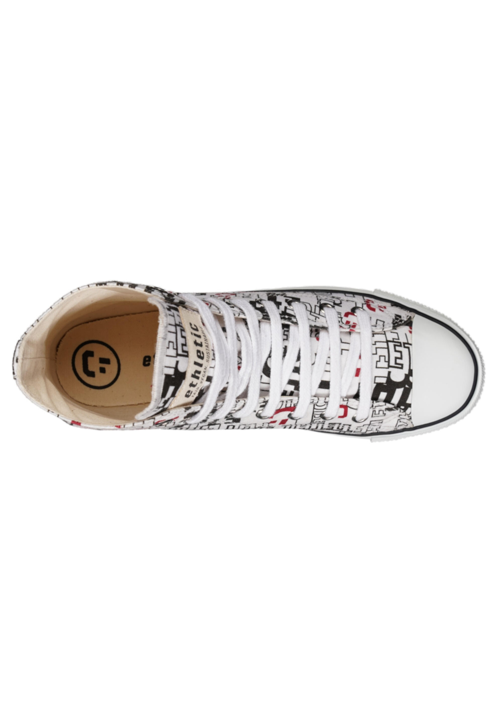 Canvas Sneaker White Cap Hi Cut white denim atmungsaktiv 5/5