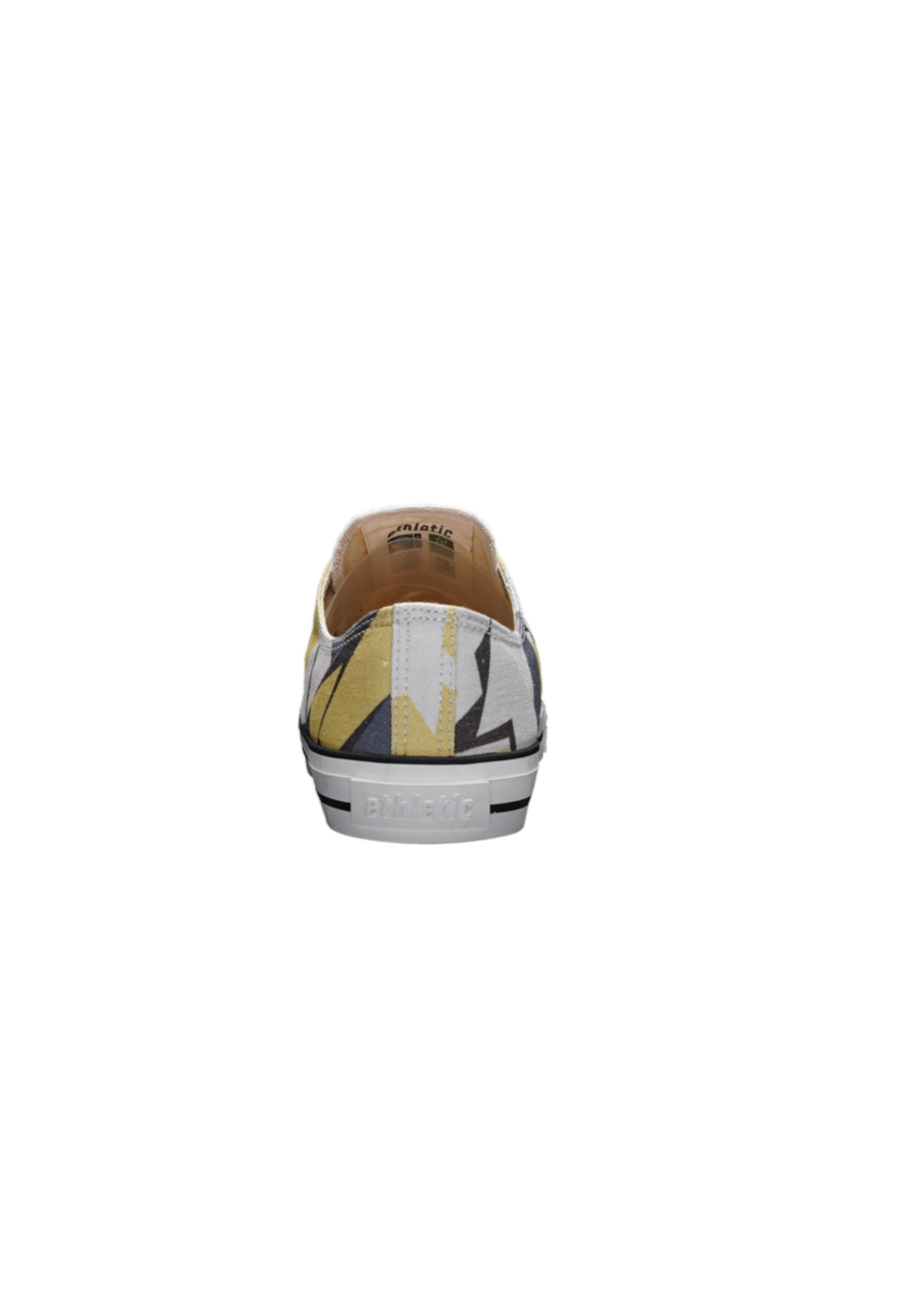 Sneaker Trainer White Cap Lo Cut gelb-meliert atmungsaktiv 2/5