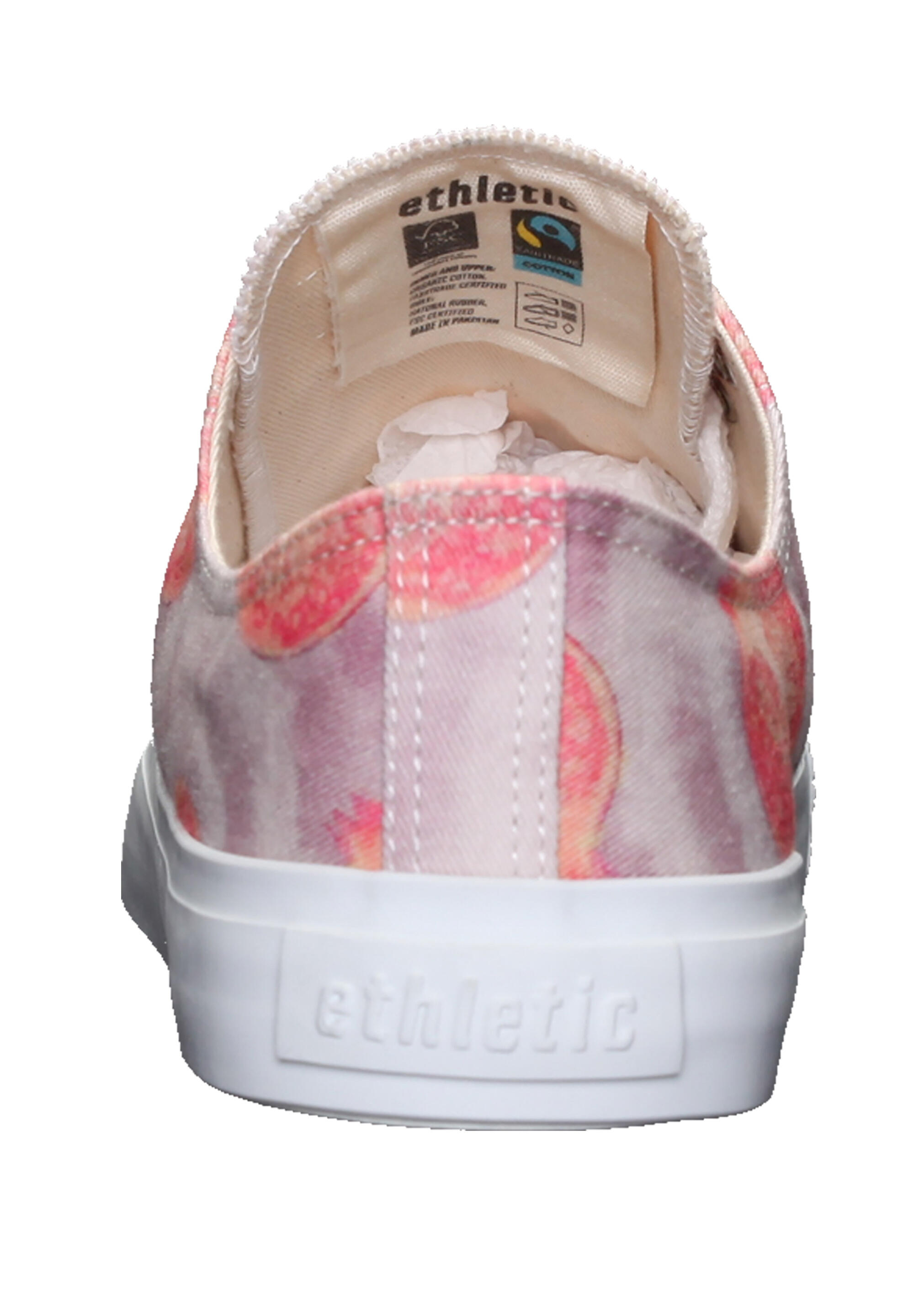 Sneaker Trainer White Cap Lo Cut lila-meliert atmungsaktiv 3/5