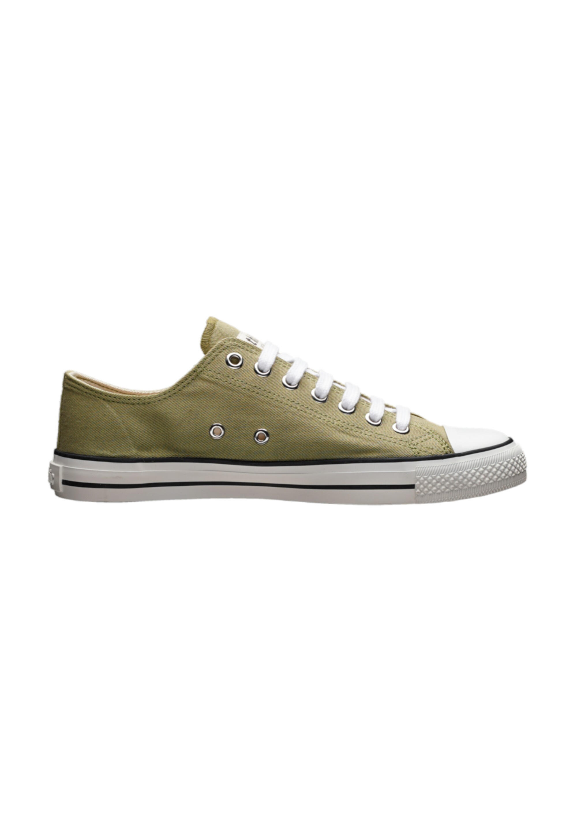 Sneaker Trainer White Cap Lo Cut grün atmungsaktiv 3/5
