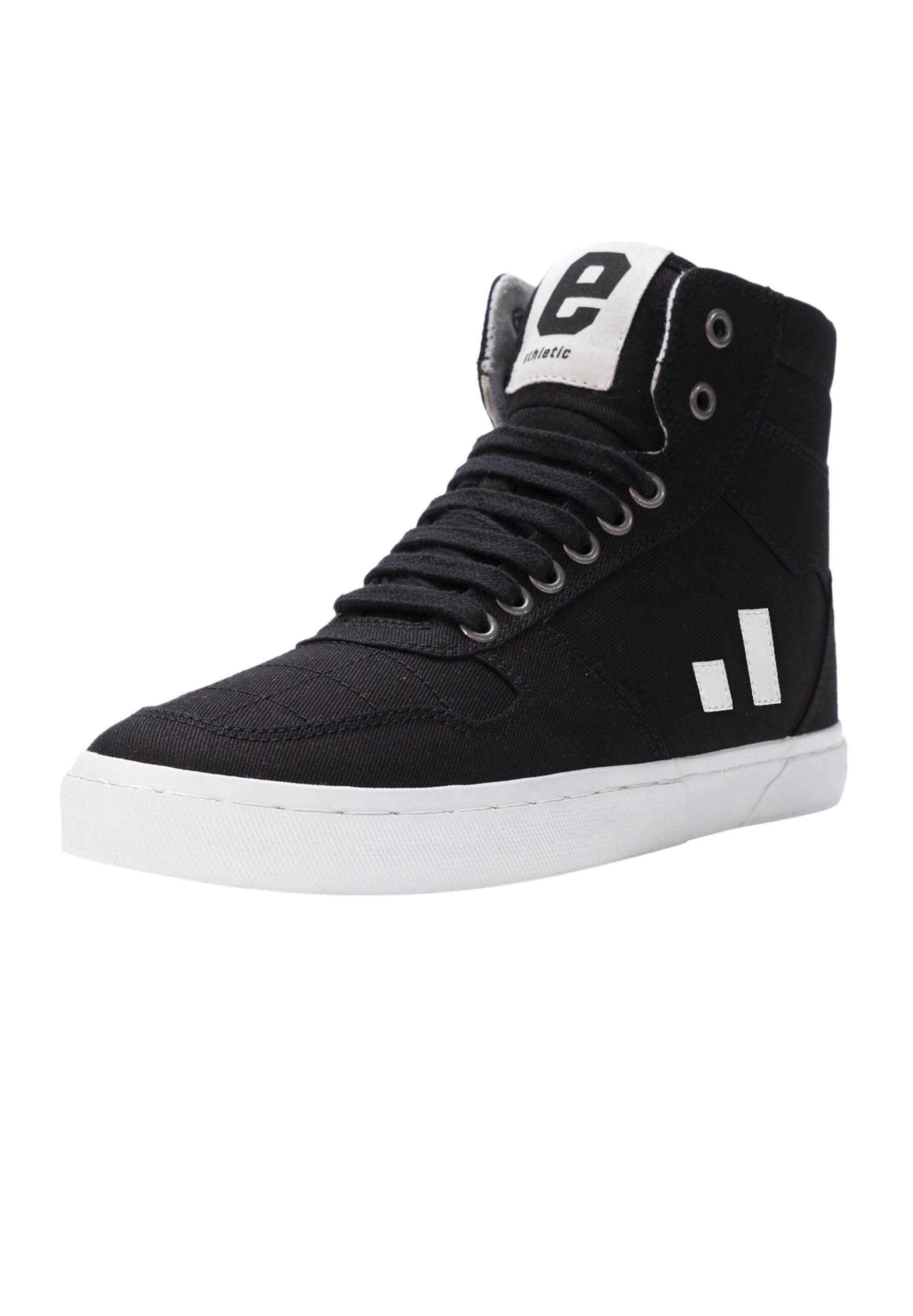 ETHLETIC Canvas Sneaker Hiro II schwarz-metallic atmungsaktiv