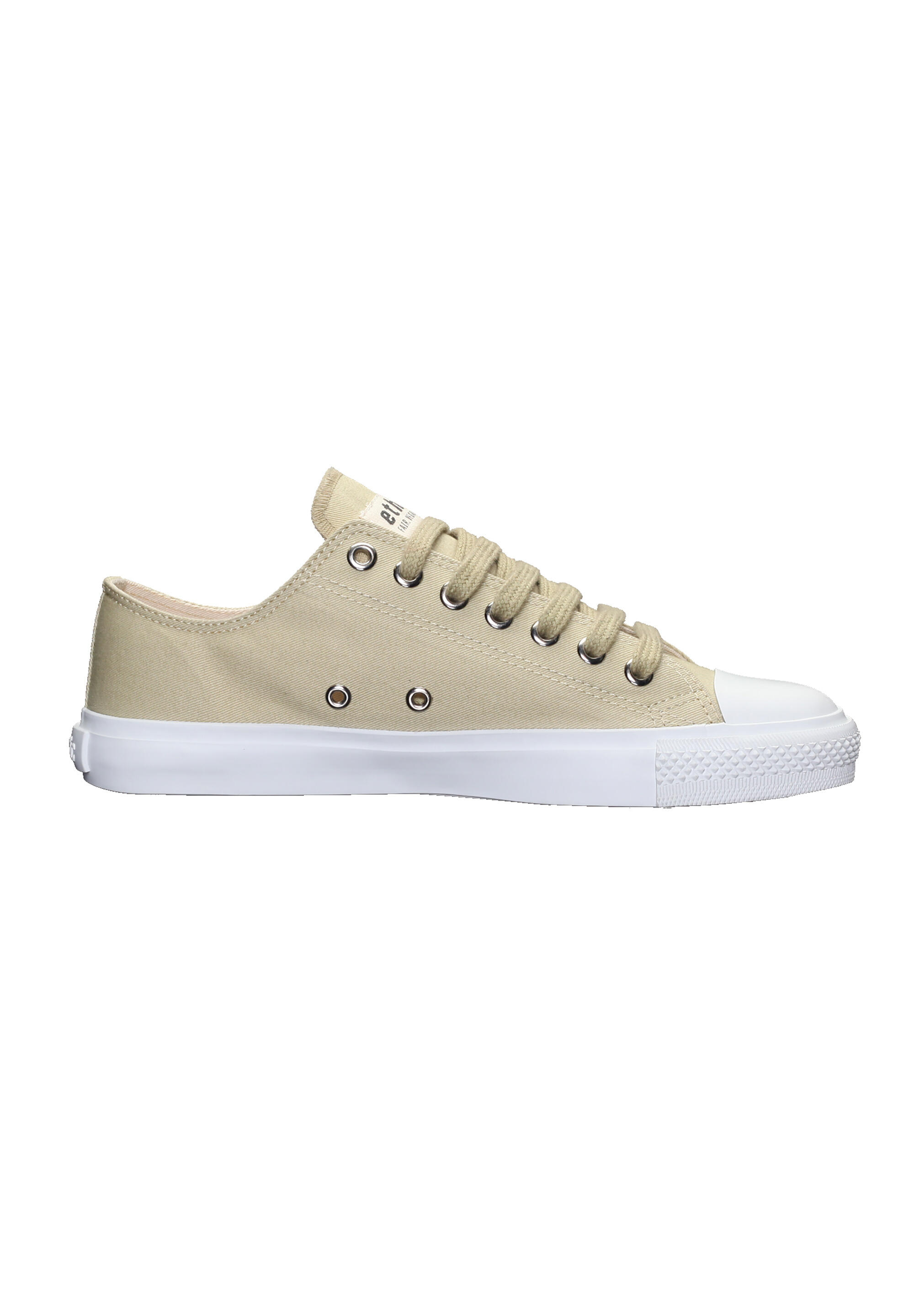 Sneaker Trainer White Cap Lo Cut hellgelb-meliert atmungsaktiv 4/5