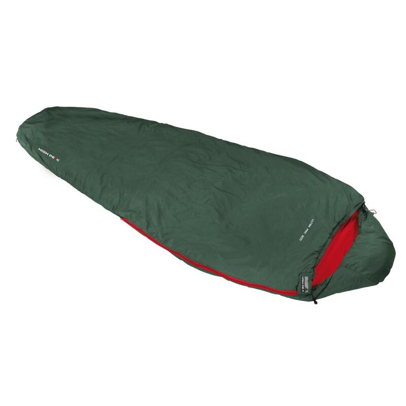 High Peak Pak 500 ECO, saco de dormir tipo momia, poliéster reciclado