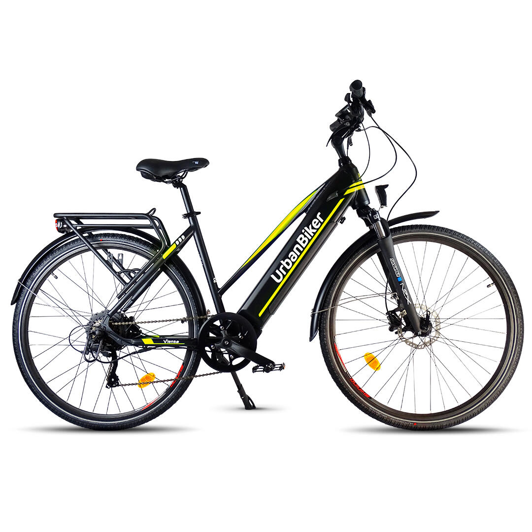 Rower elektryczny trekkingowy dla dorsłych Urbanbiker Wiedeń Zasięg 200KM | 28"