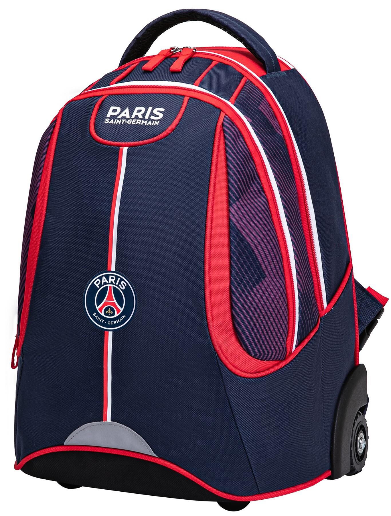 Paris Saint-Germain Sac à Dos Scolaire à roulettes PSG - Collection officielle 2/7
