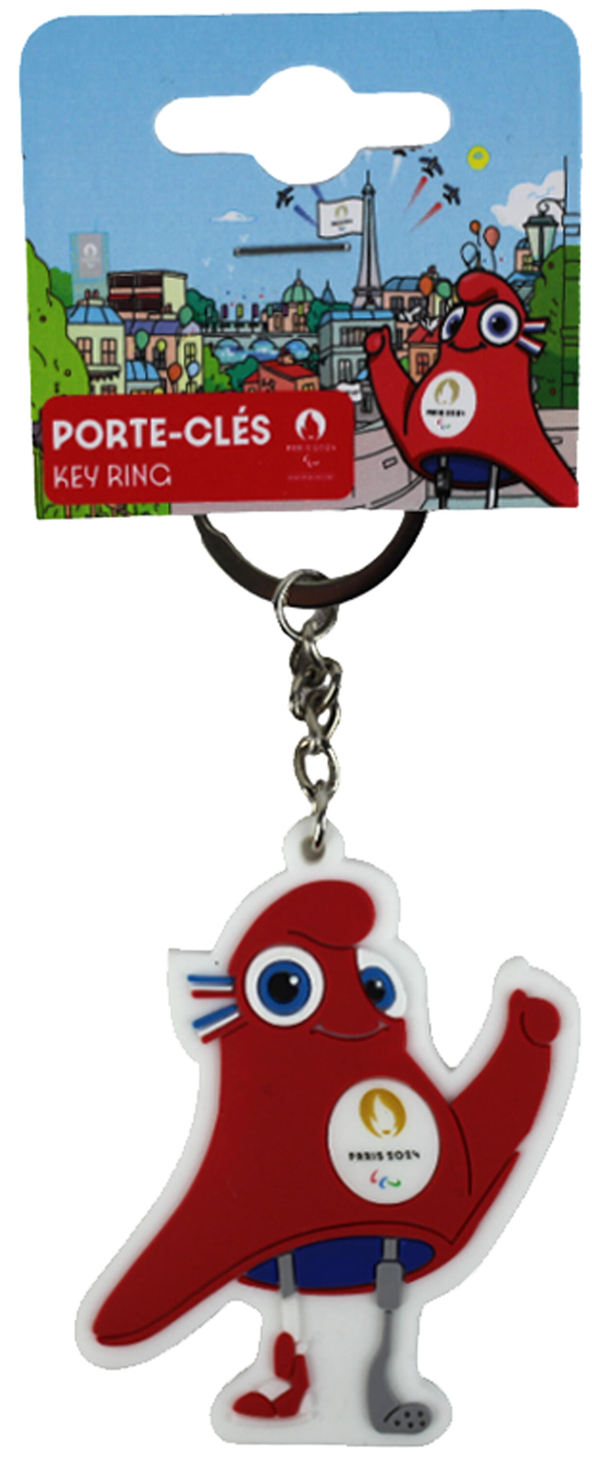 PARIS 2024 Porte clés JO Mascotte 3/3