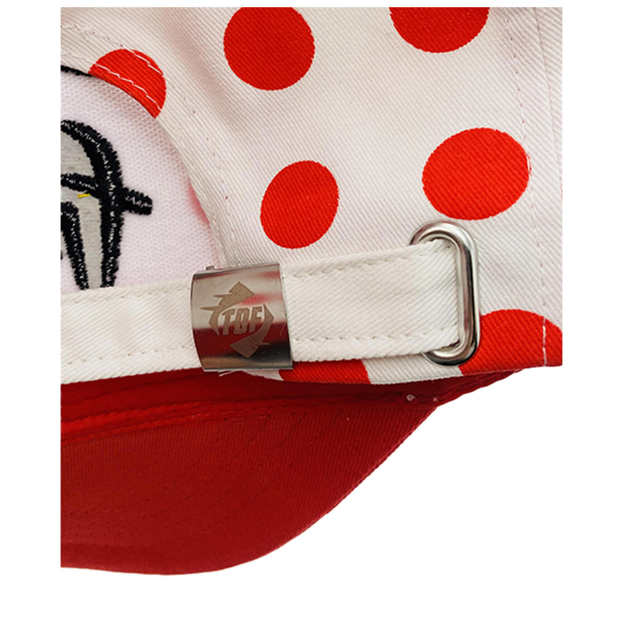 Casquette Officielle Tour De France Maillot à Pois - Taille Réglable Coton