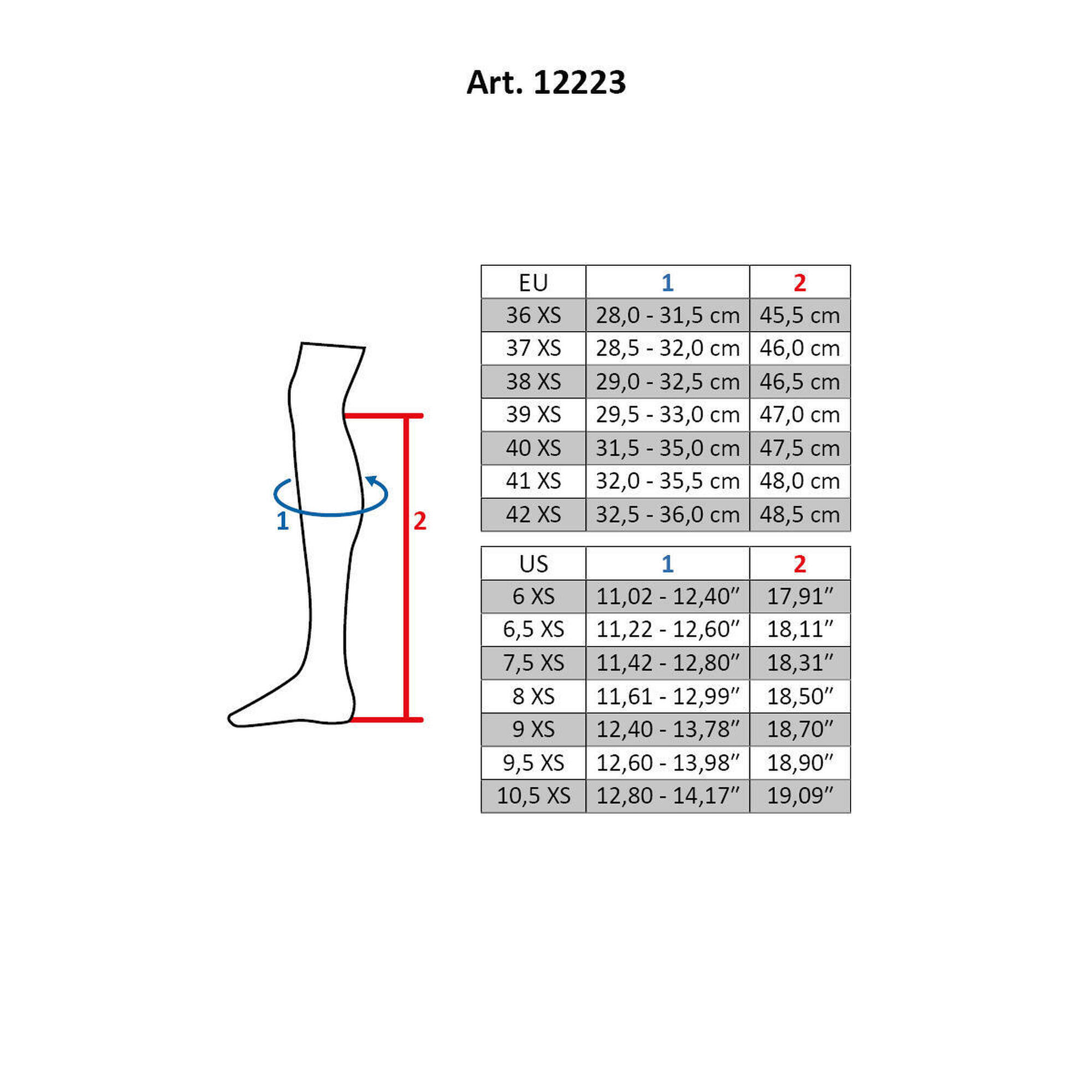 Bottes Latinum Style standard, tige XS