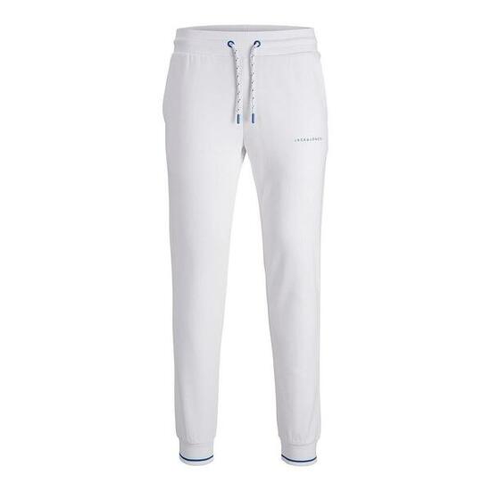 Pantalone di Tuta per Adulti Jack & Jones JPSTGORDON JJGLOBUS 12225105 Bianco