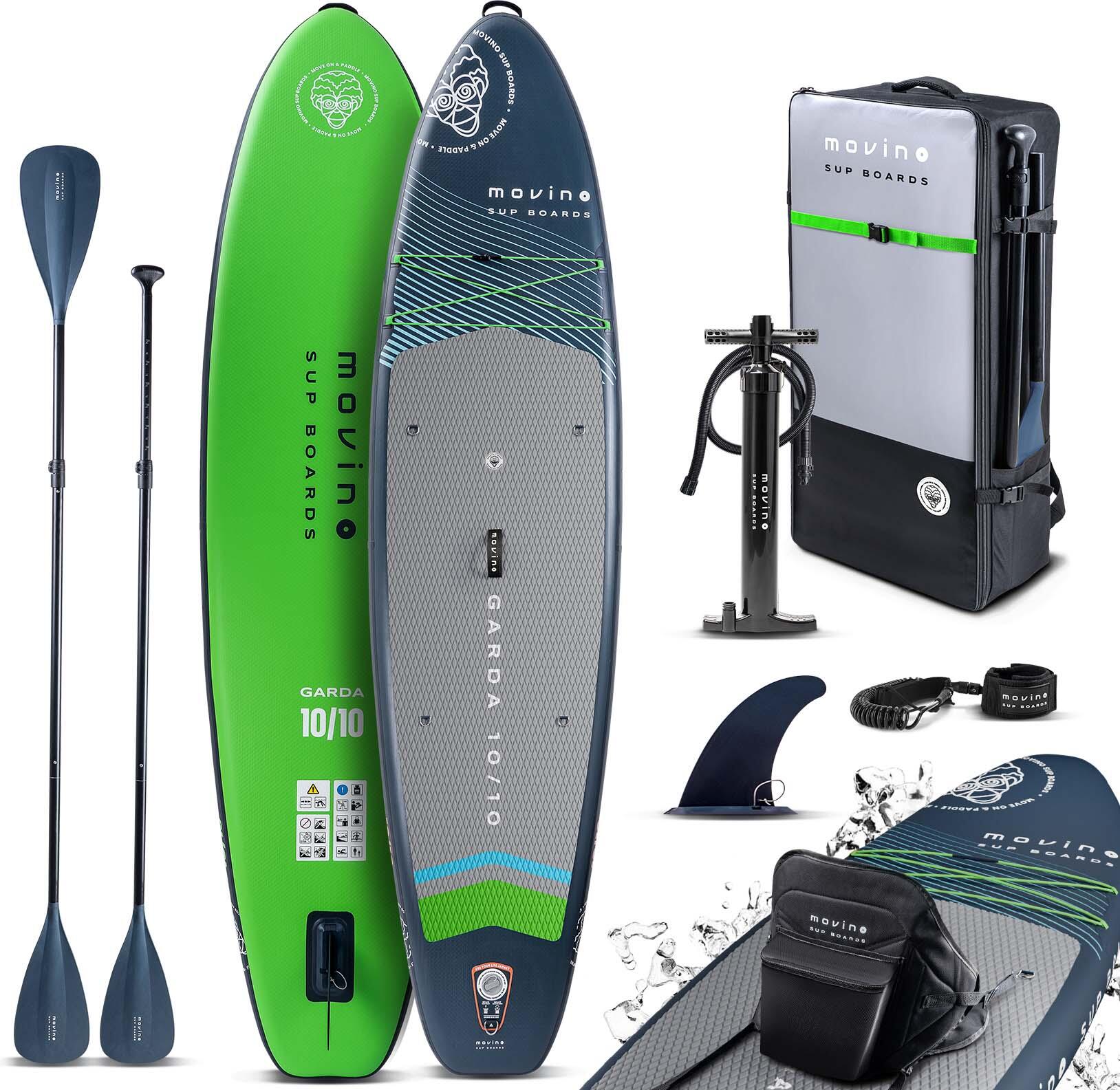 MOVINO Tabla Paddle Surf hinchable Movino Garda Allround 10'10'' más accesorios