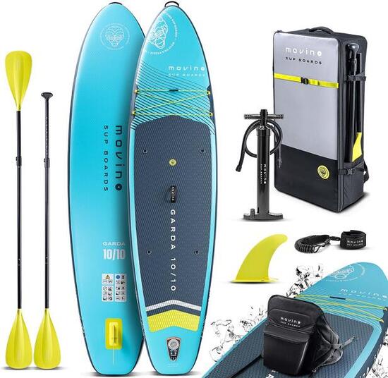 Zgrzewana deska SUP Garda TL 330cm - siedzisko kajakowe wiosło 2 w 1