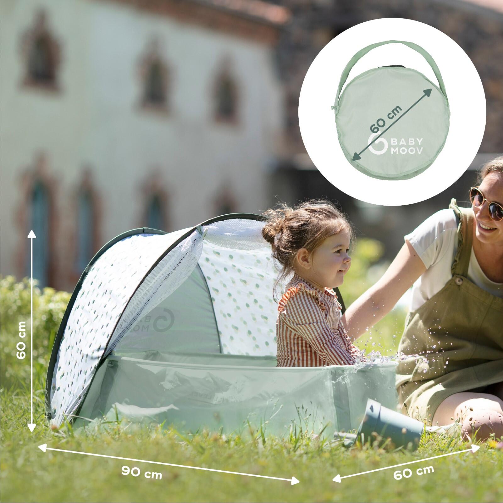 Kluge Zwerge Baby Strand-Oase - Pop-Up Strandzelt Mit UV-Schutz & Mini-Pool