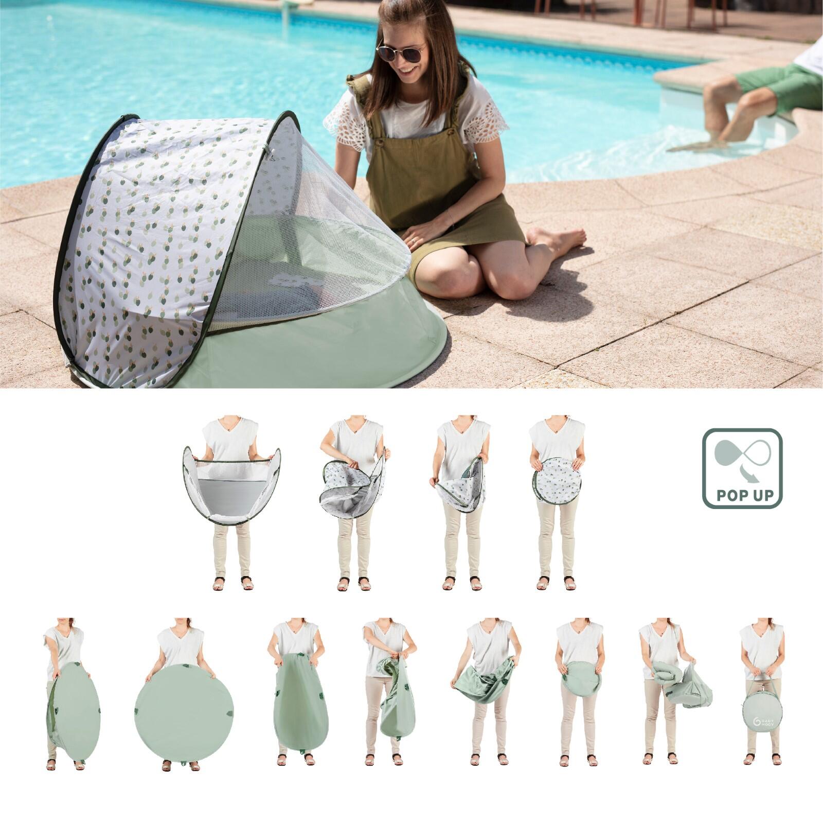 UPF50+ parasole istantaneo piccola piscina zanzariera bambino - Provenza 5/7