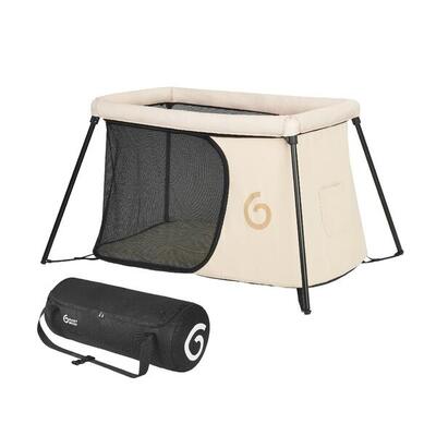 Ultrakompaktes Reisebett Moov & Sleep mit Schnellaufbau - Sand