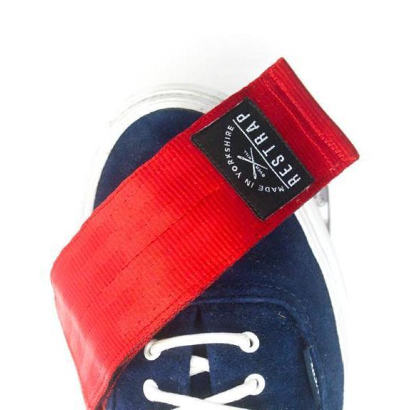 Restrap, Sangles de pédale, Diagonal Straps, Red