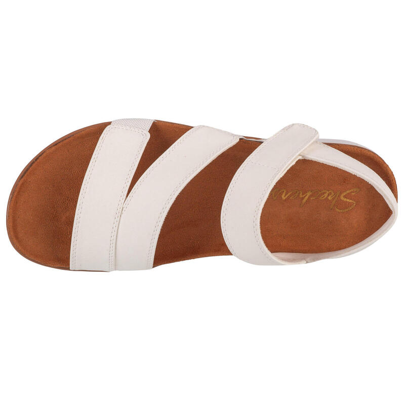 Sandale femei Skechers Lifted Comfort, Alb