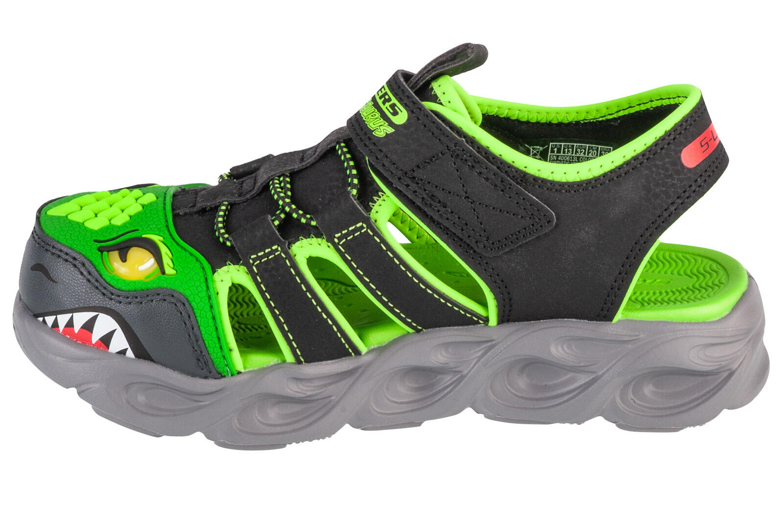 Sandalias Skechers Thermo-splash - Hydr, Verde, Niños 2/5