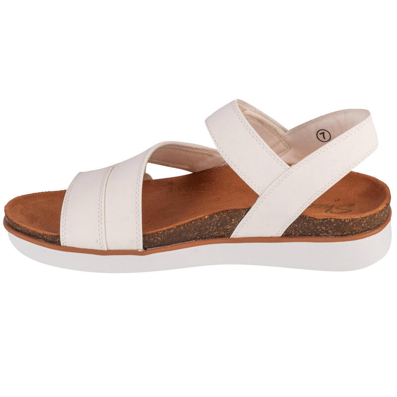 Sandale femei Skechers Lifted Comfort, Alb