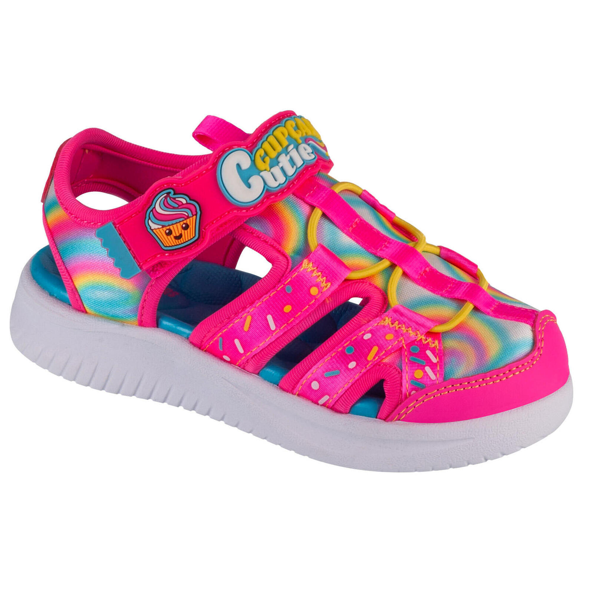 Skechers - Sandales Pour Filles Jumpsters Sandal - Sprinkle Wonder - Sandales - Rose - 23 - Decathlon