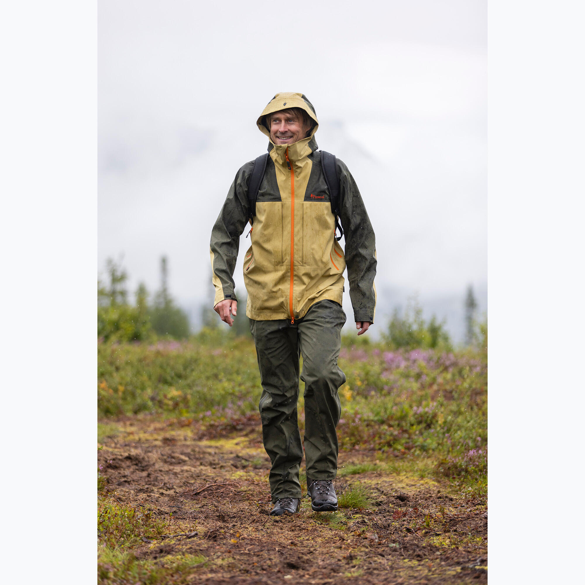 Imperméable de randonnée Pinewood Abisko 3L pour homme 5/5