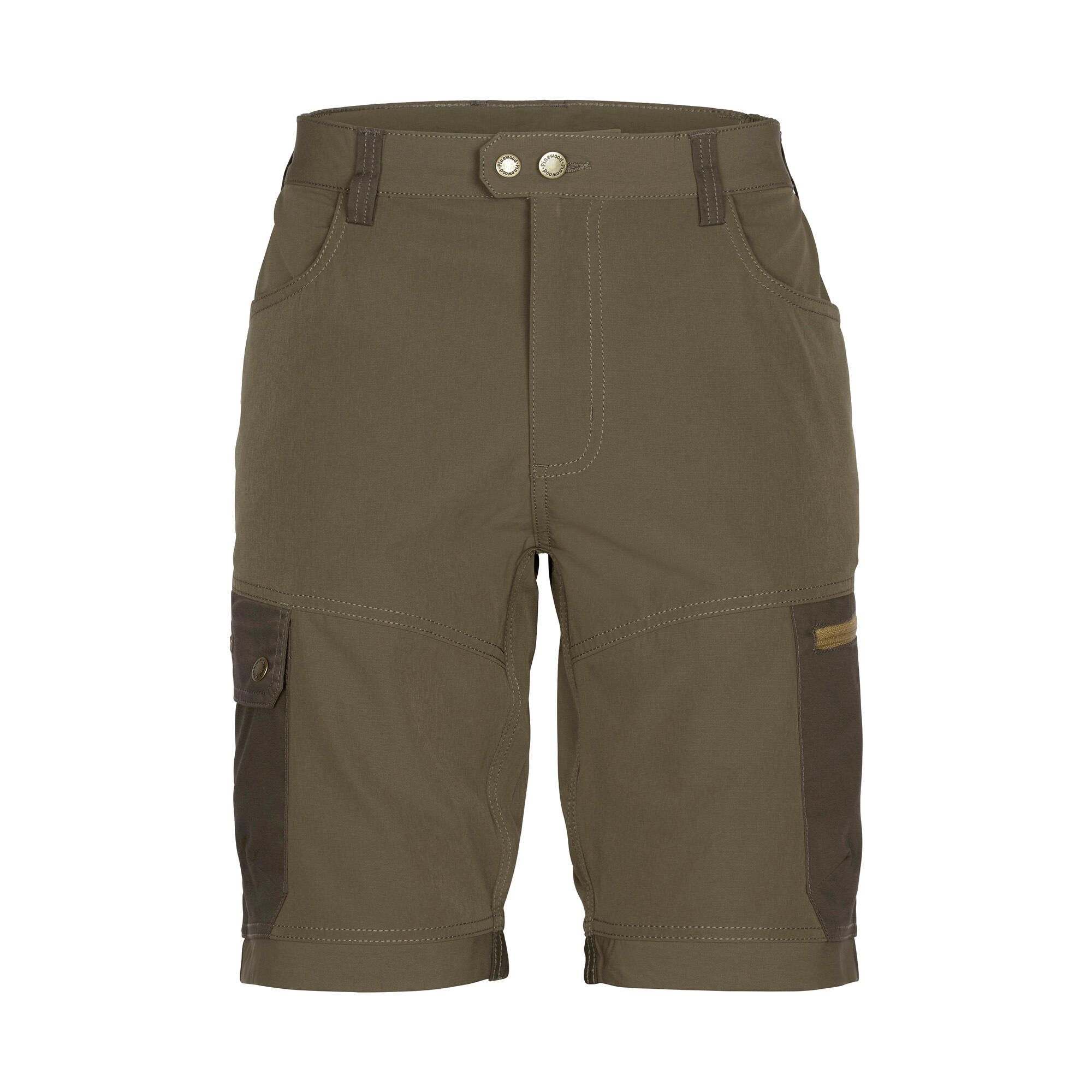 Calções de trekking masculinos pinewood finnveden trail hybrid