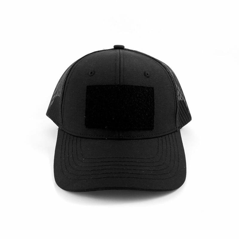 Casquette Trucker - HYDROFUGE + U.V. RÉSISTANT - avec Scratch - noir