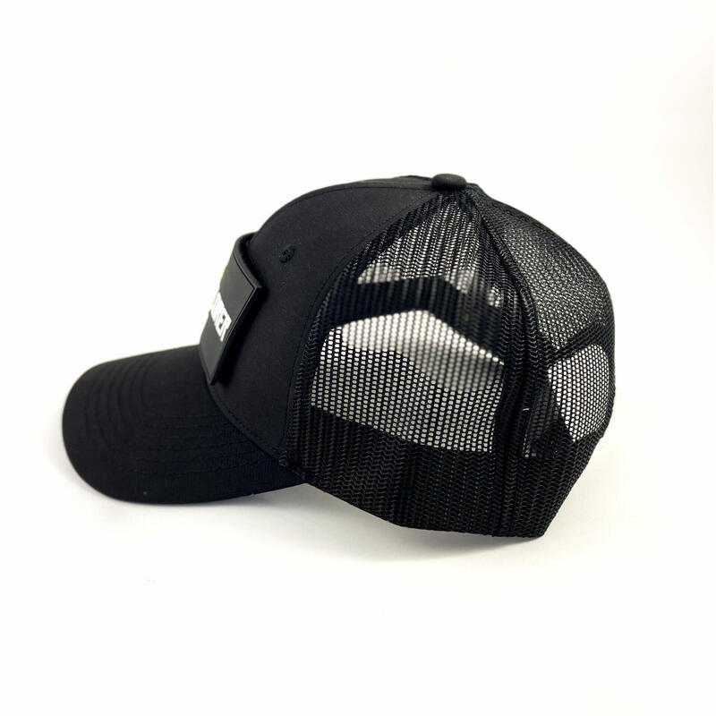 Casquette Trucker - HYDROFUGE + U.V. RÉSISTANT - avec Scratch - noir