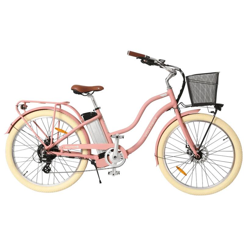 Vélo Electrique Voltaway Coconut Terracotta 13Ah - Beach cruiser