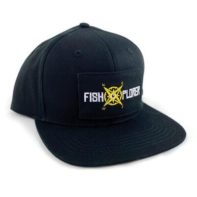 SNAPBACK CAP GRÜN mit 1 FishXplorer-Patch