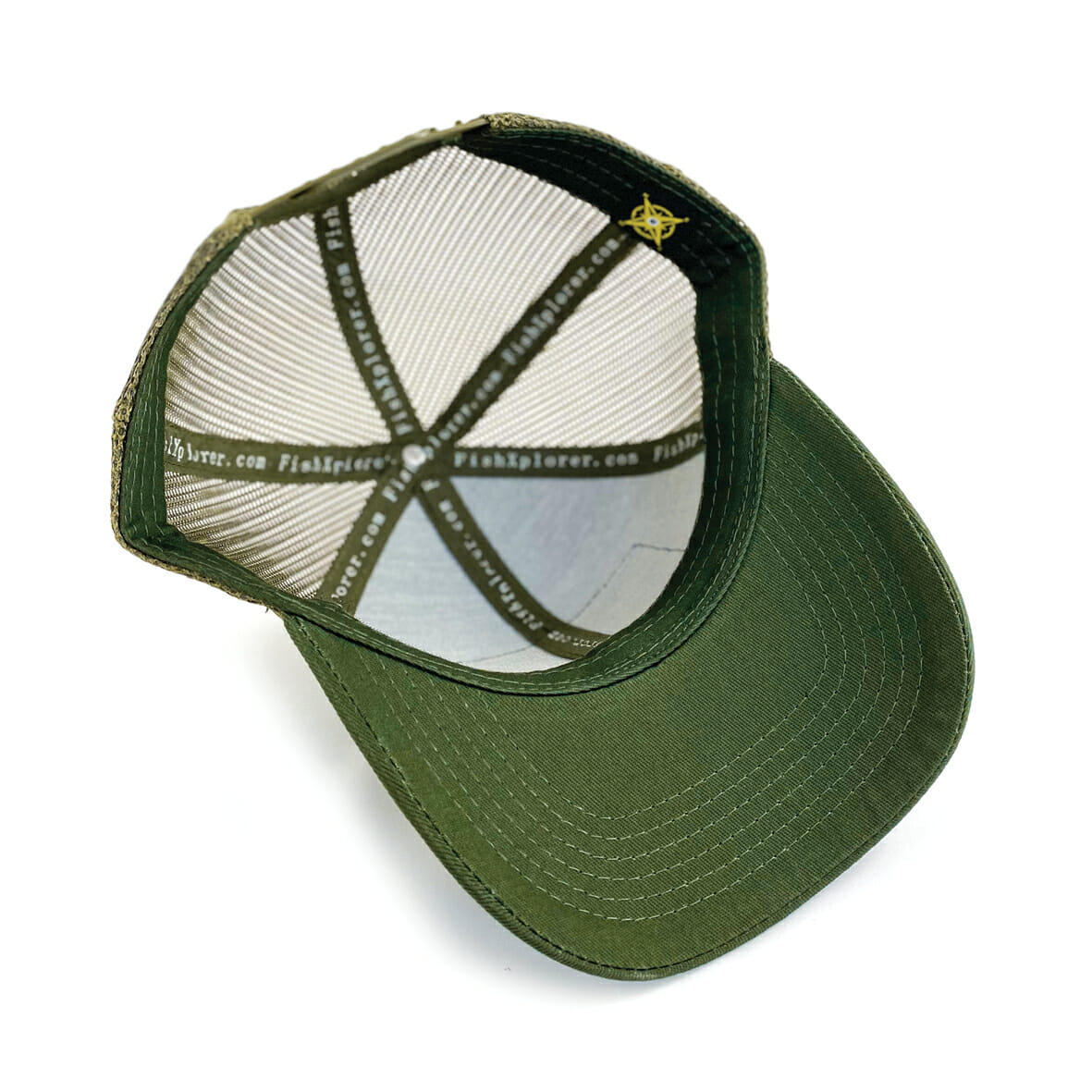 Casquette - TRUCKER VERT avec Scratch 3/7