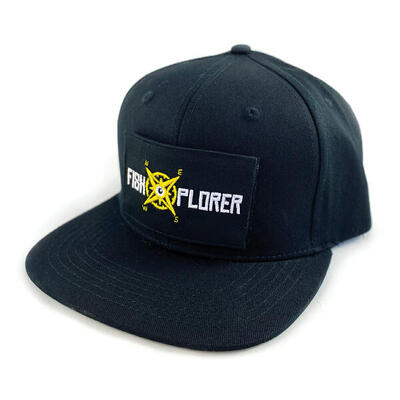 SNAPBACK CAP GRÜN mit 3 Scratch Raubfische (2+1 gratis)