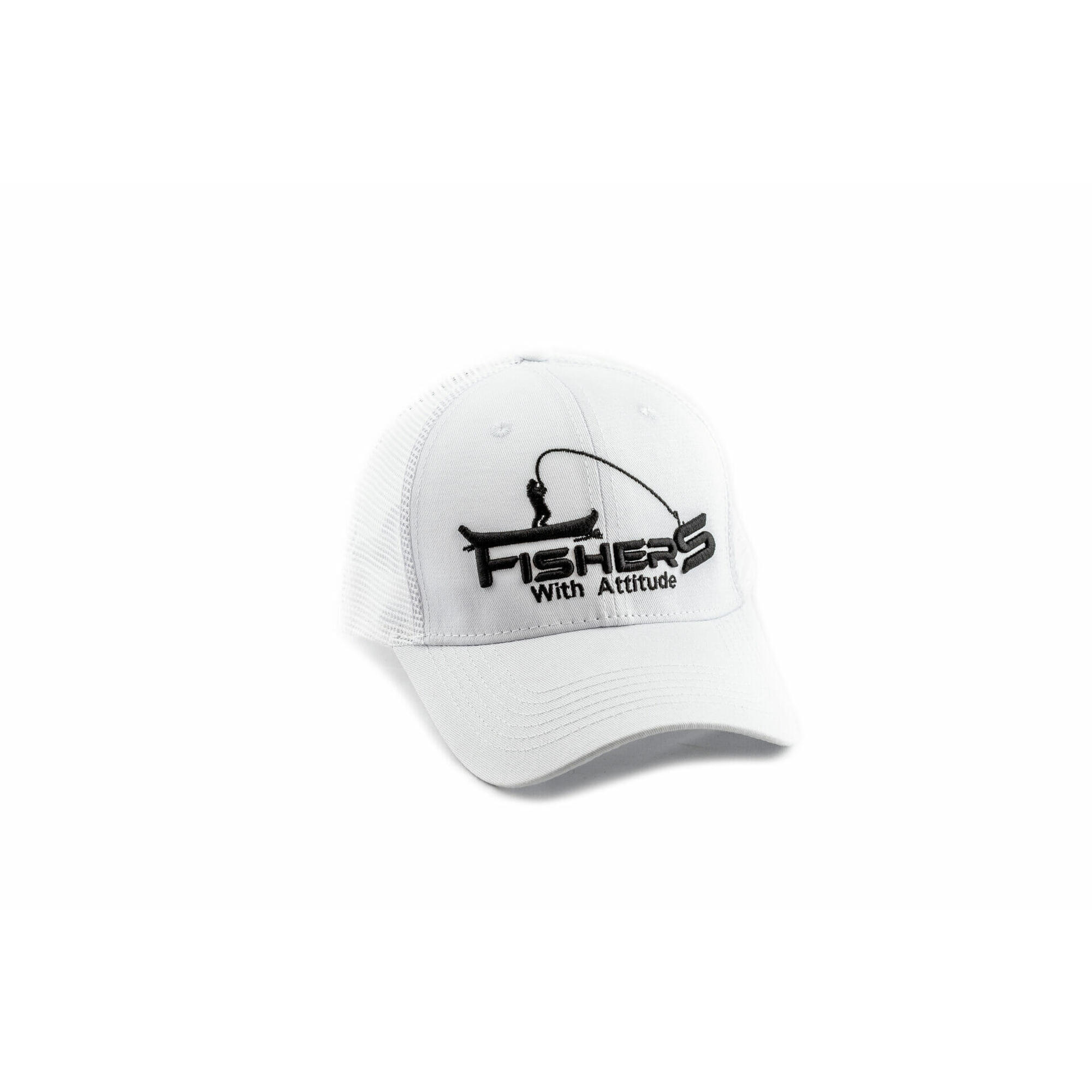 Cap - Fisher With Attitude White