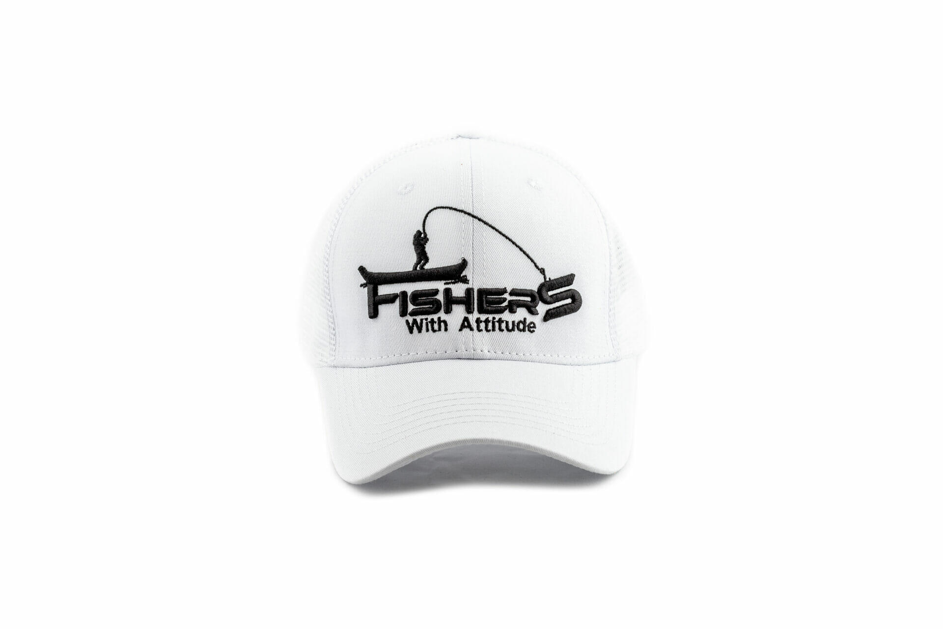 Casquette - Fisher With Attitude White 2/4