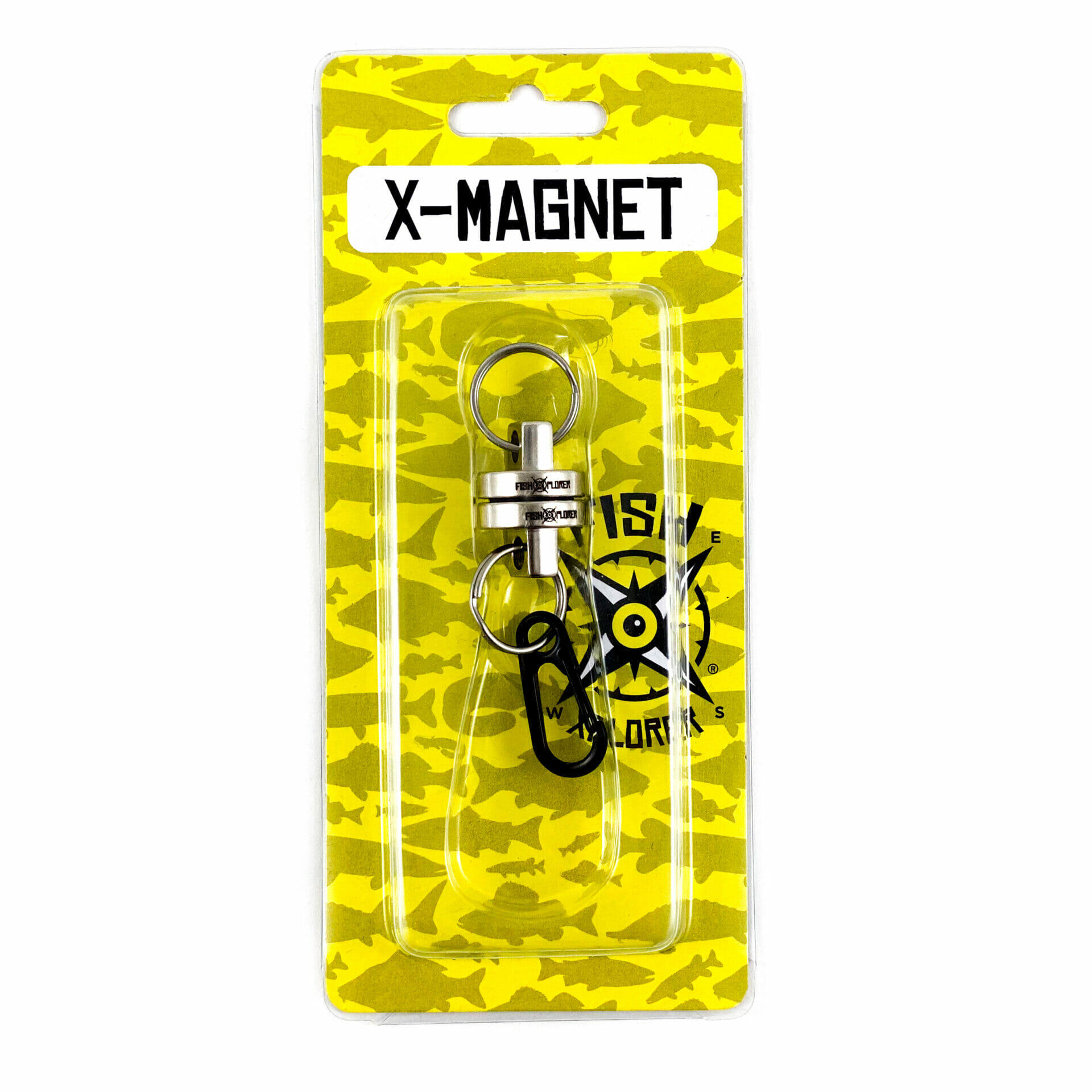 FishXplorer - Magnetic clip - Magnet for landing net - resistance 7.5kg