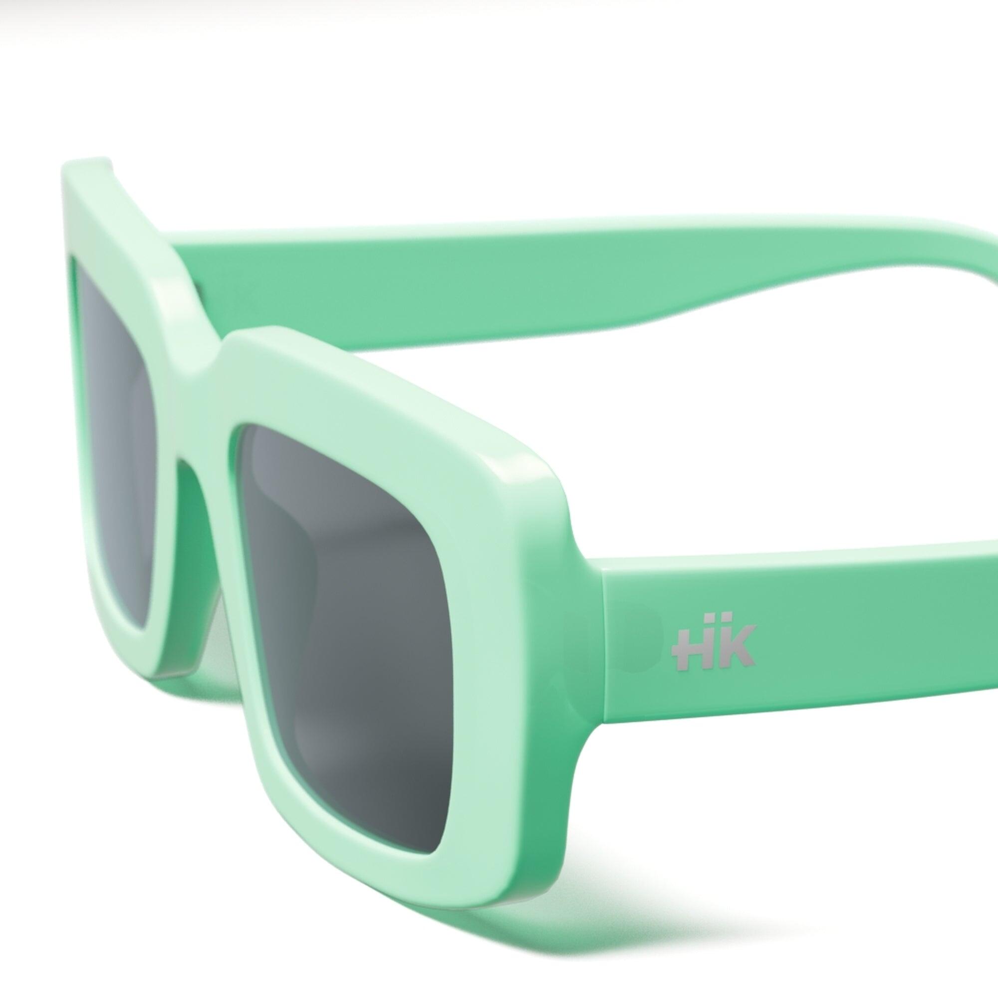 Gafas de Sol Santorini Verde Hanukeii para hombre y 4/5