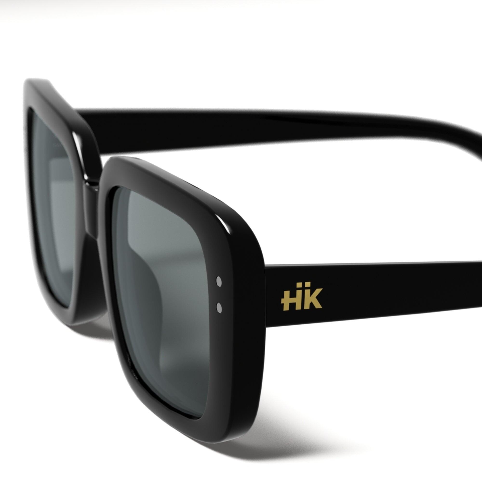 Gafas de Sol Bali Negro Hanukeii para mujer 4/5