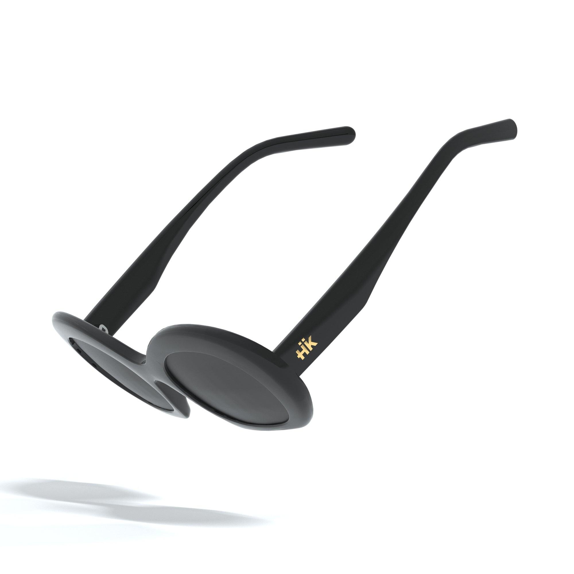 Gafas de sol de mujer Hanukeii Zanzibar en negro – Diseño ligero 4/5