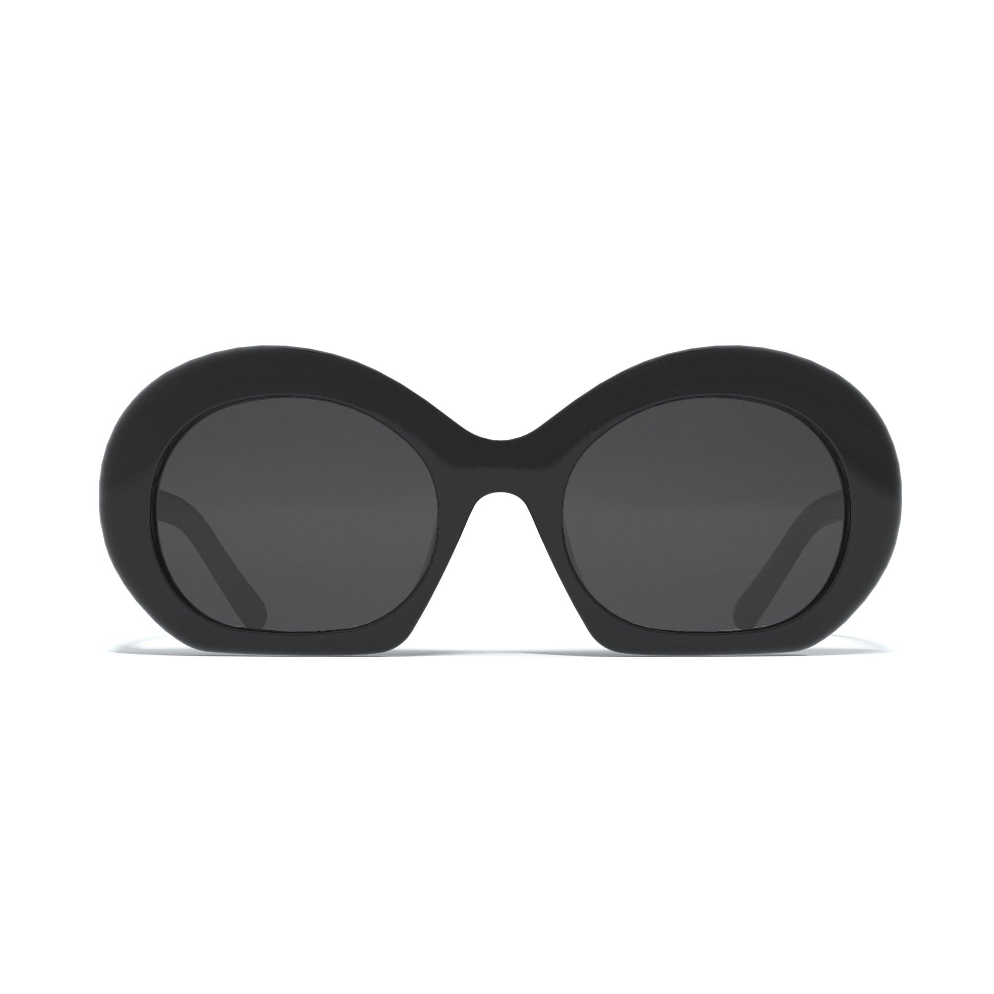 Gafas de sol de mujer Hanukeii Zanzibar en negro – Diseño ligero 2/5