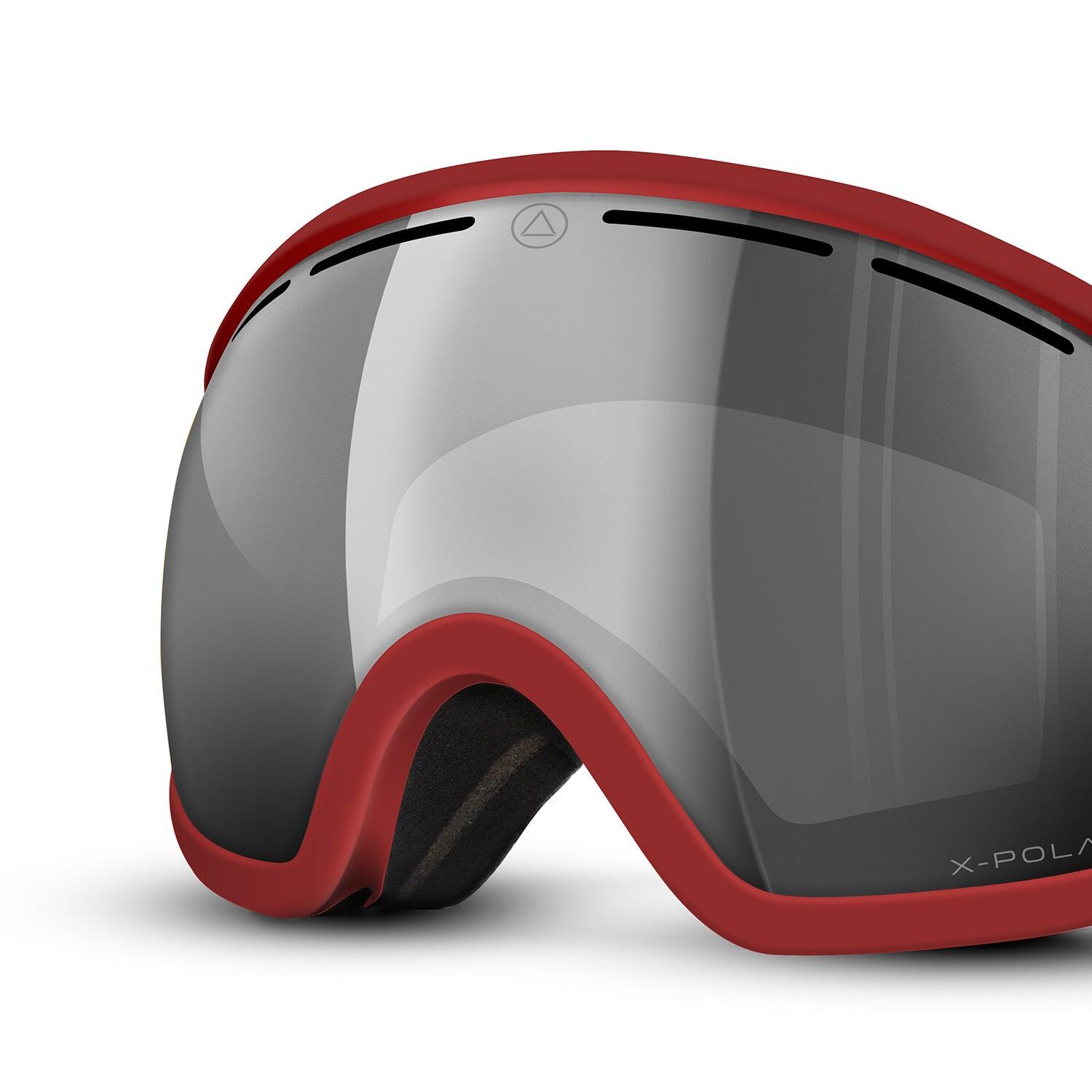 Gafas de Esqui y Snowboard Vertical Red / Grey 3/5