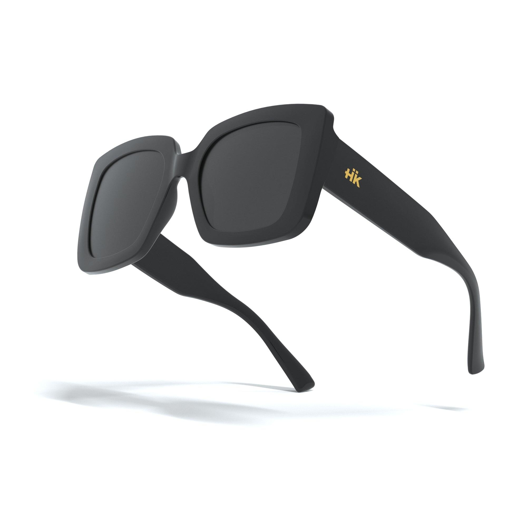 Gafas de Sol Fuerteventura Negro Hanukeii para mujer 4/5