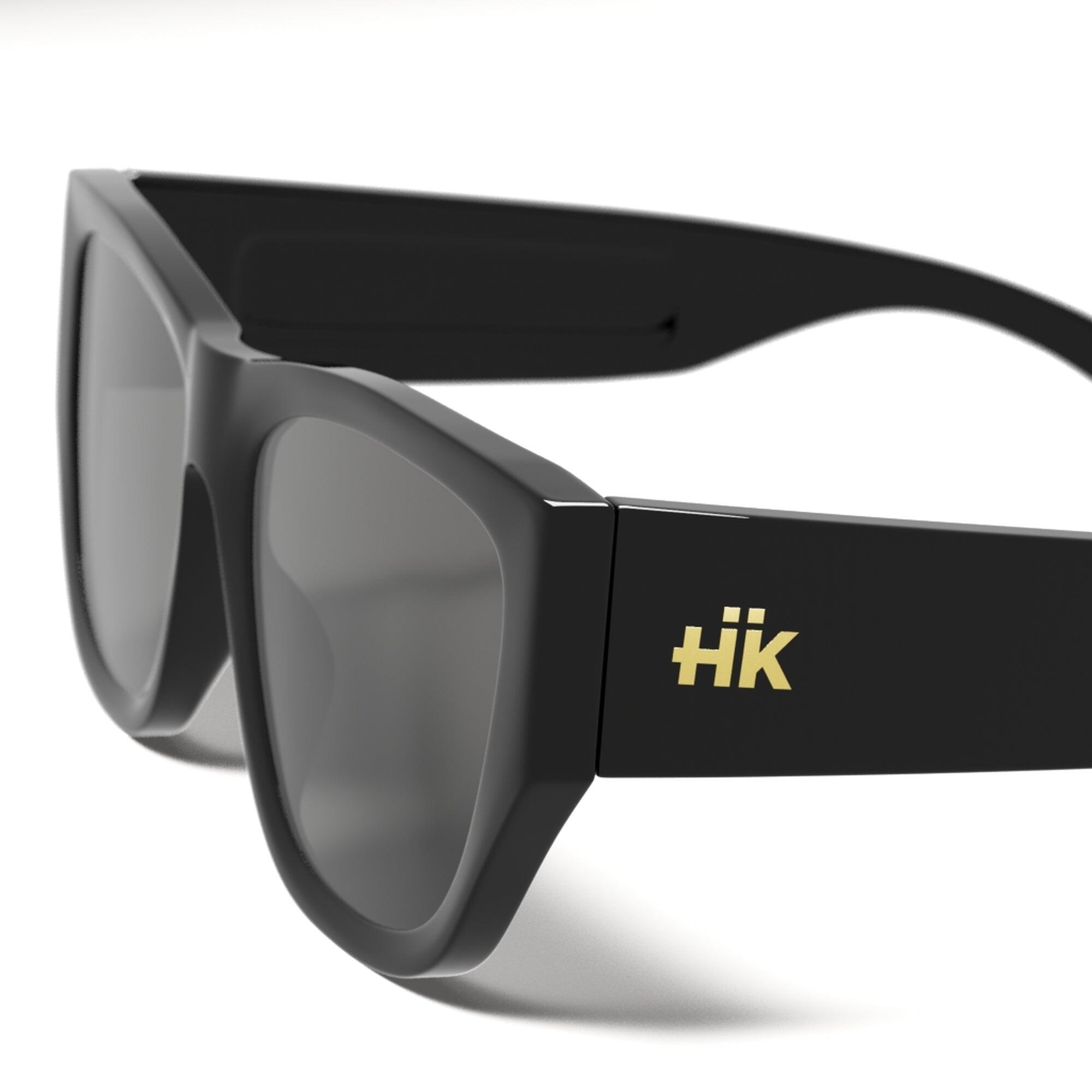 Gafas de Sol Creta Negro Hanukeii para mujer 4/5
