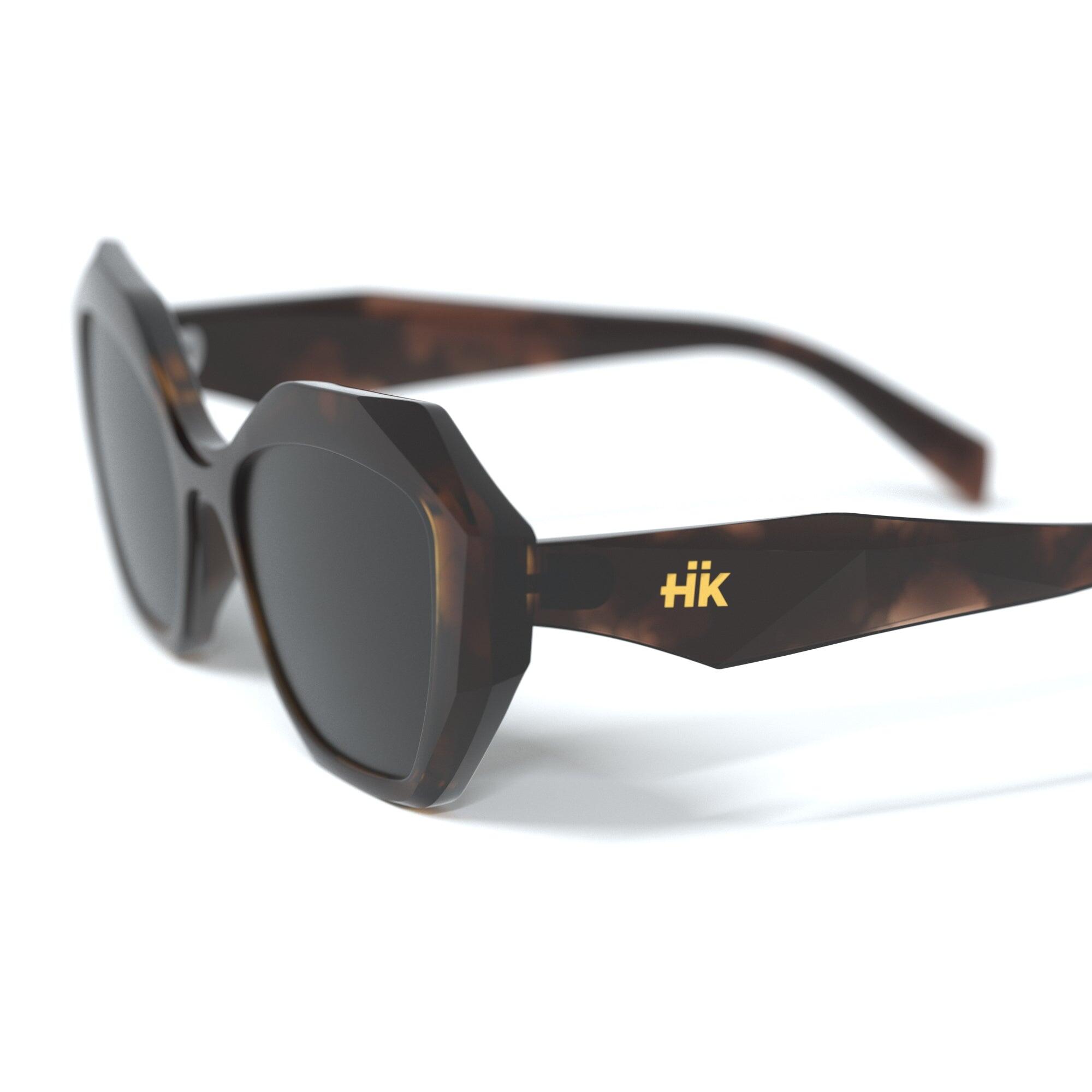 Gafas de Sol Moorea Marron Hanukeii para hombre y 3/5