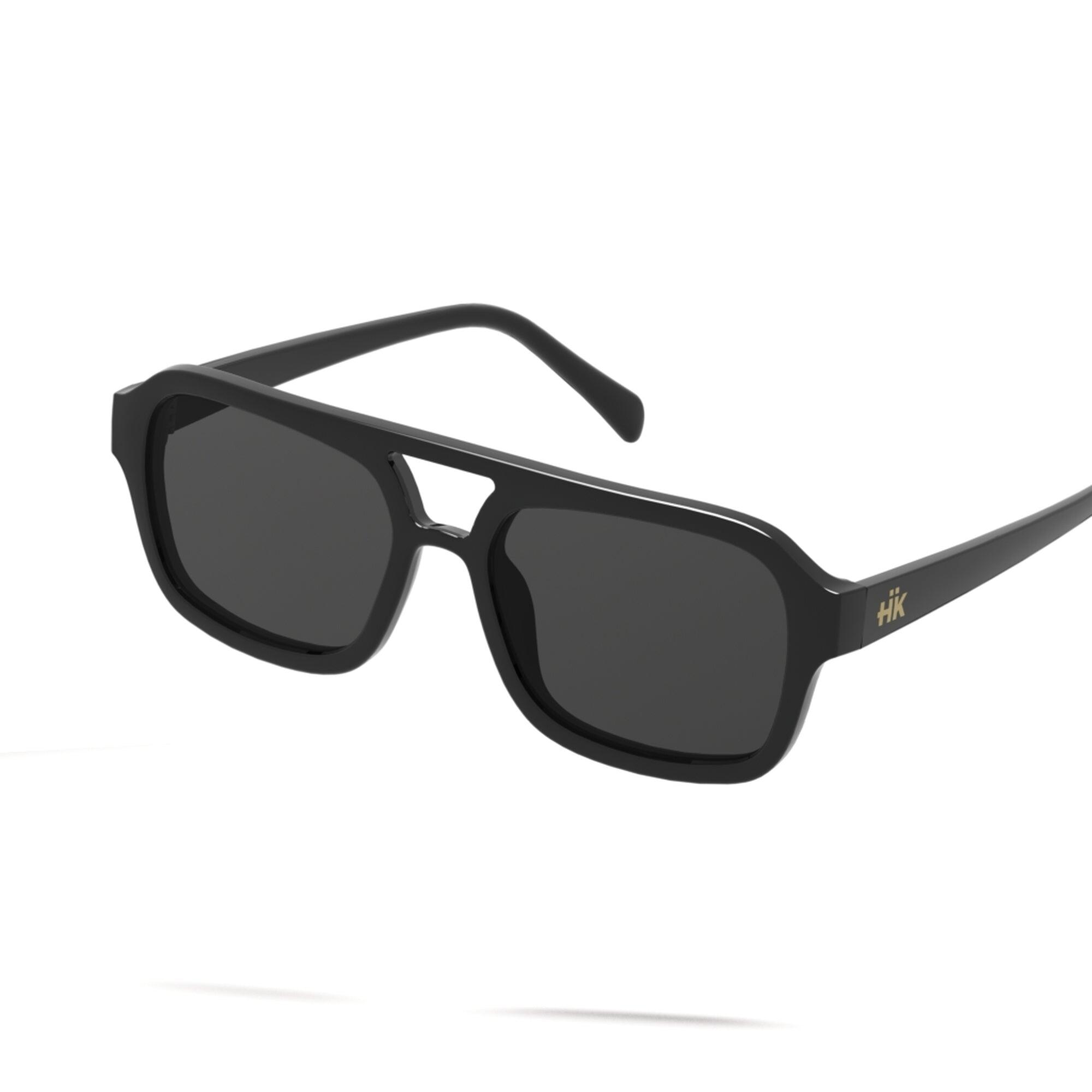 Gafas de Sol Curazao Negro Hanukeii para hombre y 3/5